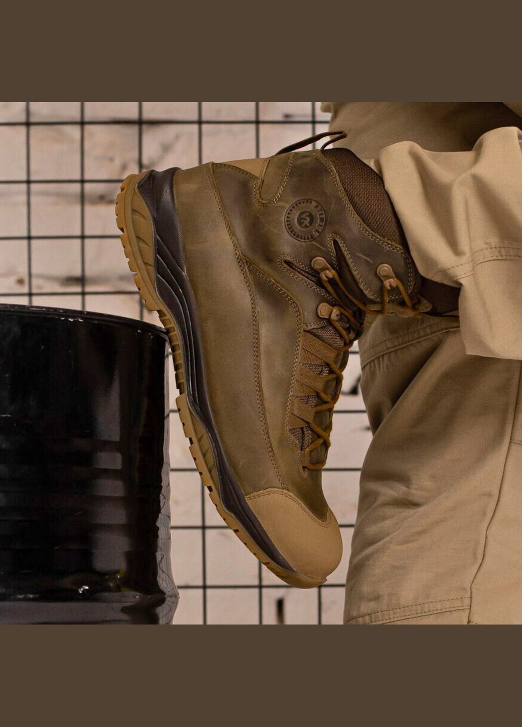 Берці Демісезонні Тактичні Чоловічі. 36-46р Койот. Розраховані на важку погоду! STDM-1021 No Brand (301148003)