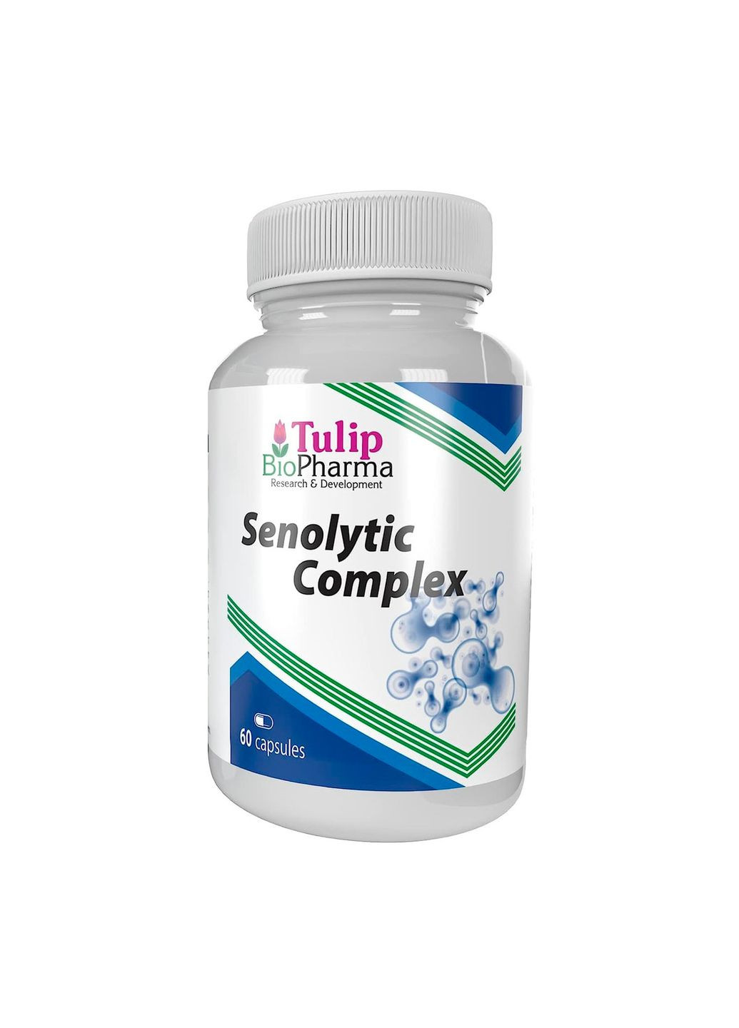 Сенолітичний комплекс (кверцетин, фізетин, теафлавіни, ресвератрол)Tulip 60 капсул Biopharma (299472059)