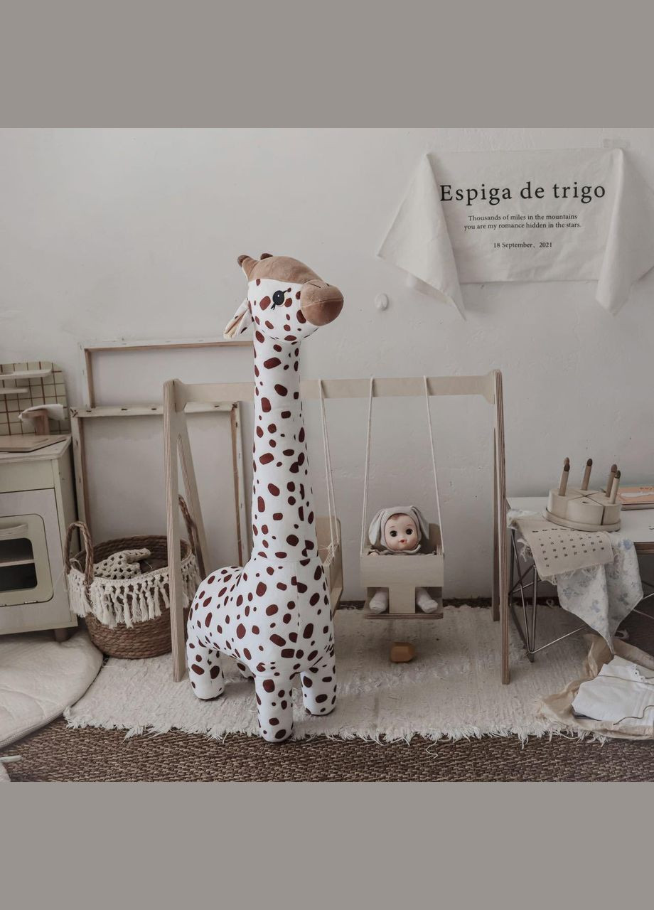 М'яка іграшка антистрес Жирафа арт. 7224 67 см Бежевий No Brand (311948954)
