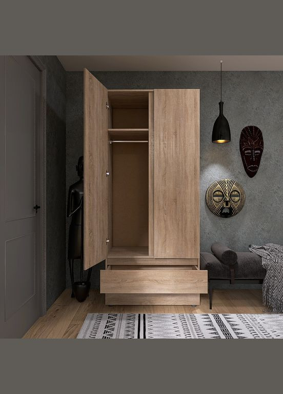 Шафа дводверна ШЛ-2 Лайт (EVR-4675) Еверест (324066588)