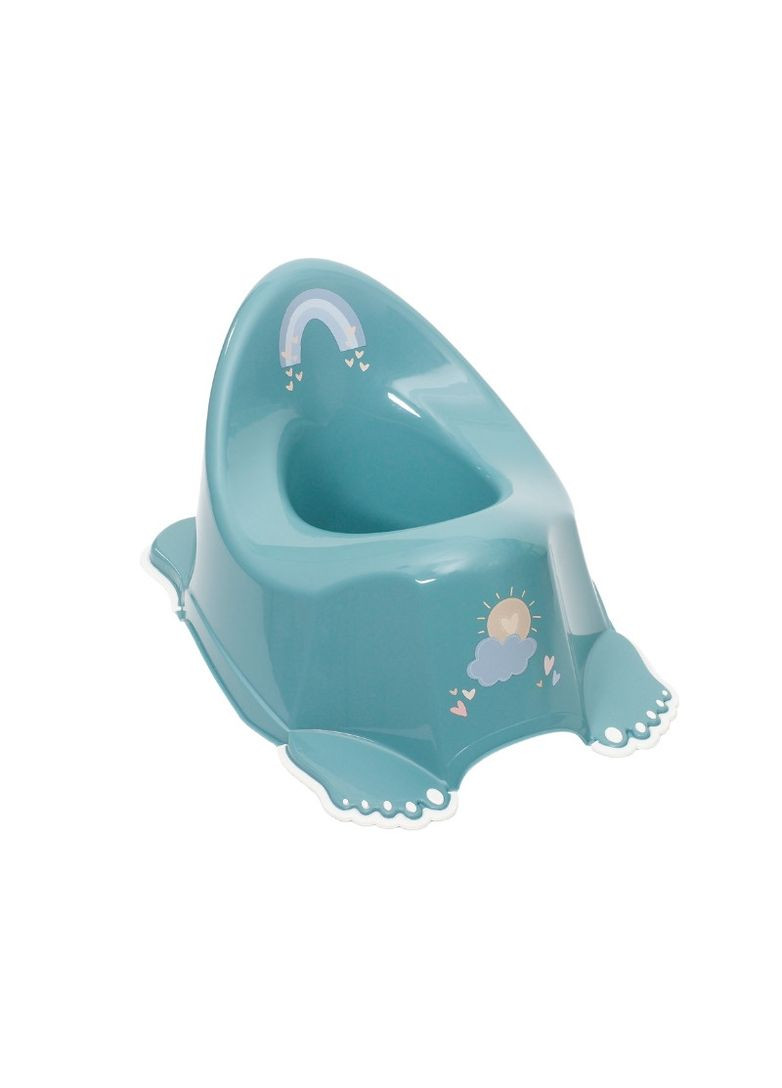 Горшок детский антискользящий, METEO, turquoise Tega Baby (334727778)