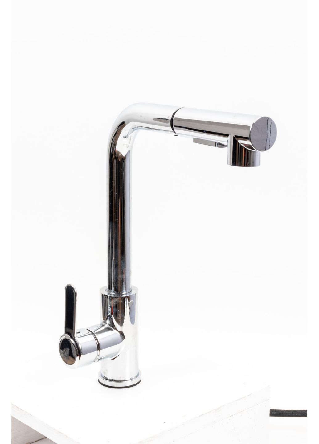 Змішувач кухонний з висувною лійкою FC-1 (polished) Platinum (364359026)