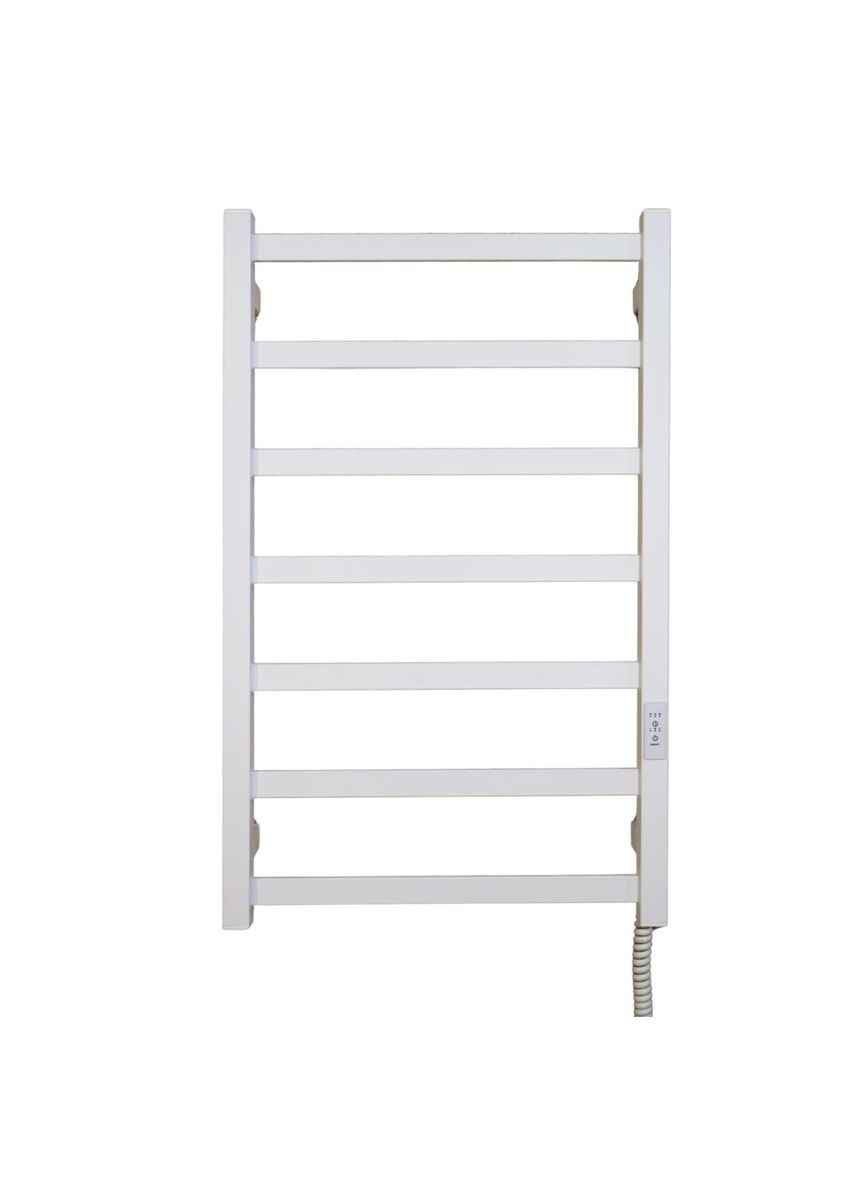 Рушникосушарка електрична з контроллером Білий матовий 790*490 Carino LAURA (367604514)