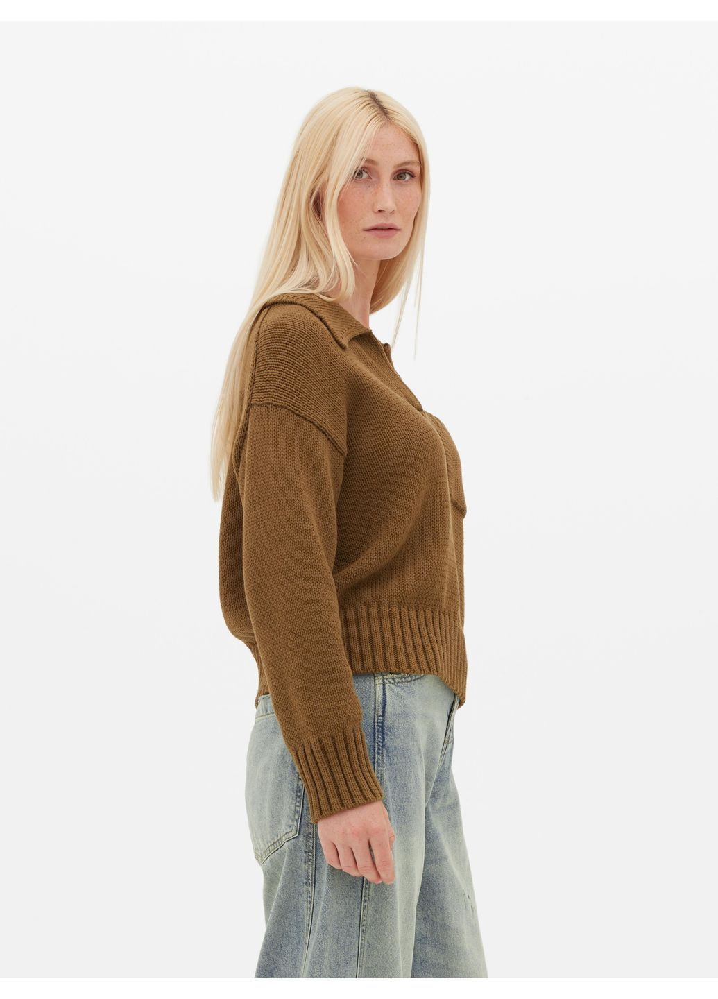 Темно-зеленый джемпер демисезон,болотный, Primark