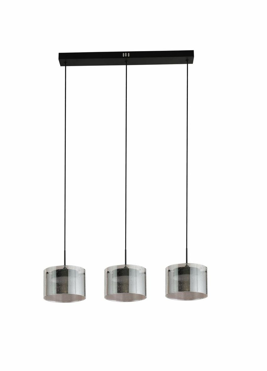 Светодиодный подвесной светильник G 2922/3L 42W Дымчато-черный Valeso (340276356)