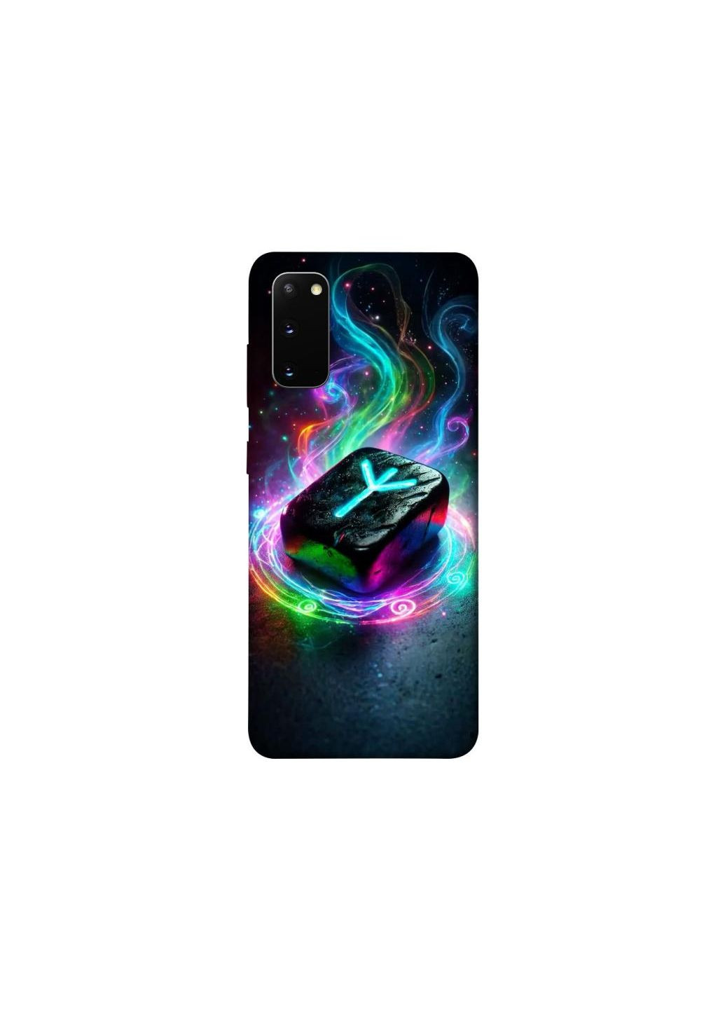Чехол на Samsung Galaxy S20 Руна Альгиз Frontalka (354185099)