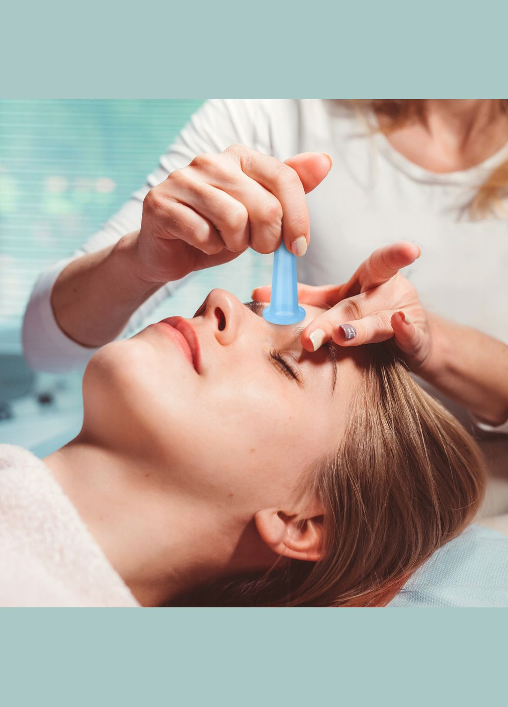 Вакуумные массажные банки силиконовые для тела (китайские/атницелюлитные банки) 5 шт Blue () 4FIZJO P-5907739314956 (345714804)