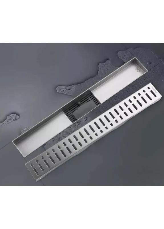 Душевой трап 70х700 мм, нержавеющая сталь G87007-3 GAPPO 1037691 (385682065)