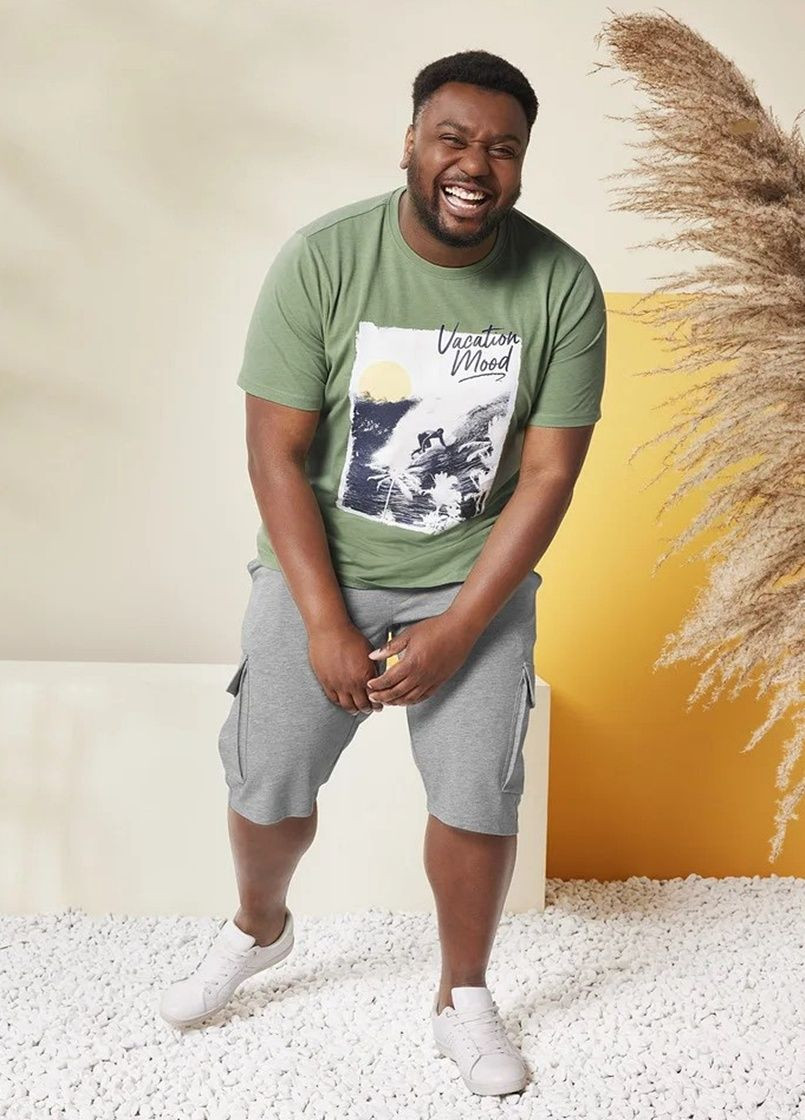 Зеленая футболка с коротким рукавом Livergy