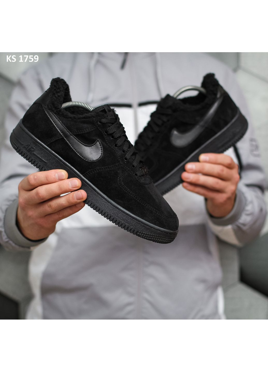 Комбіновані Осінні кросівки чоловічі nike air force 1 07 найк аір форс 1 преміум No Brand