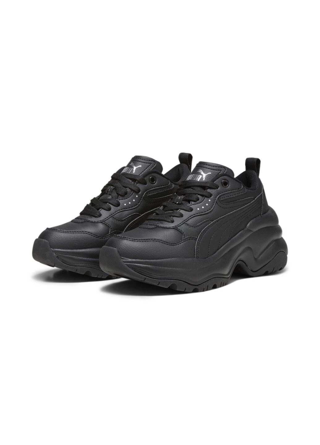 Чорні кросівки cilia wedge sneakers women Puma