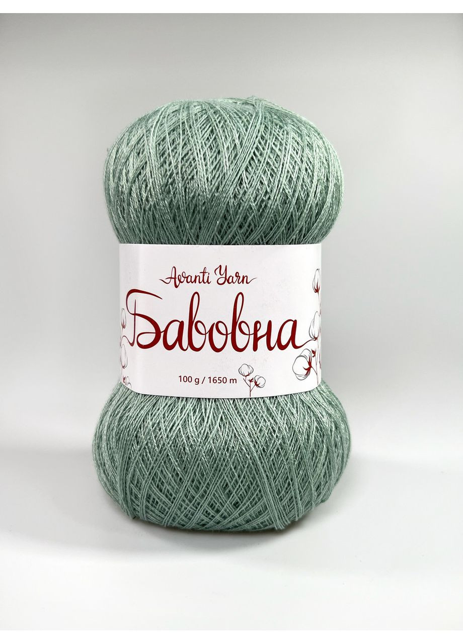 Пряжа Хлопок 1147 полынь, 50% хлопок, 50% акрил Avanti (361878889)