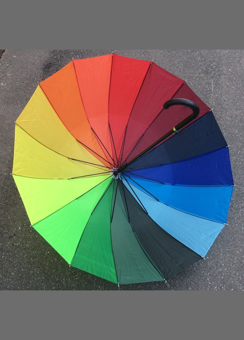 Комбинированный зонтик детская длина 76,5 см, трость 94см, диам. 115см, спица 67см, ткань, в упаковке (301648761)