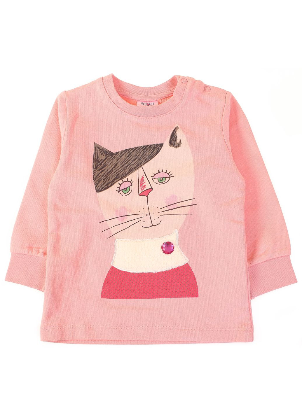 Футболка С Довгим Рукавом 15KKCSSRT462 Рожевий Soobe (348838835)