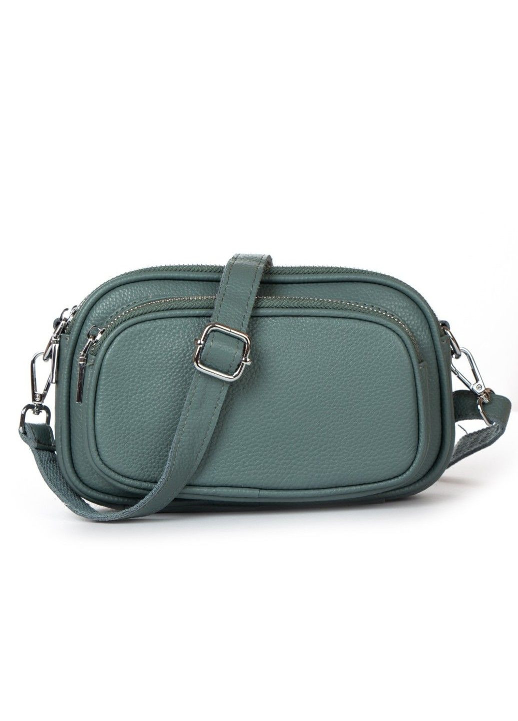 Женская кожаная сумка 99112 L-green Alex Rai (291682985)