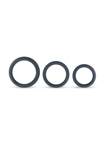 Набор из 3 силиконовых колец для пениса, 3 шт Boners (298919301)