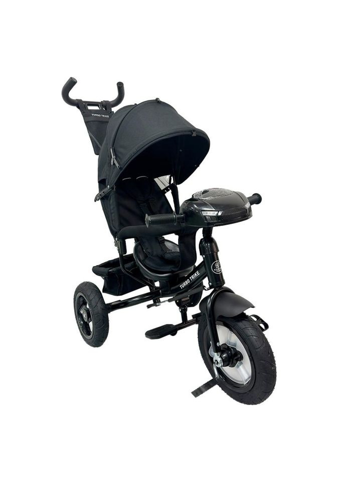 Дитячий триколісний велосипед MT 1006-1 чорний Turbo Trike (370978126)