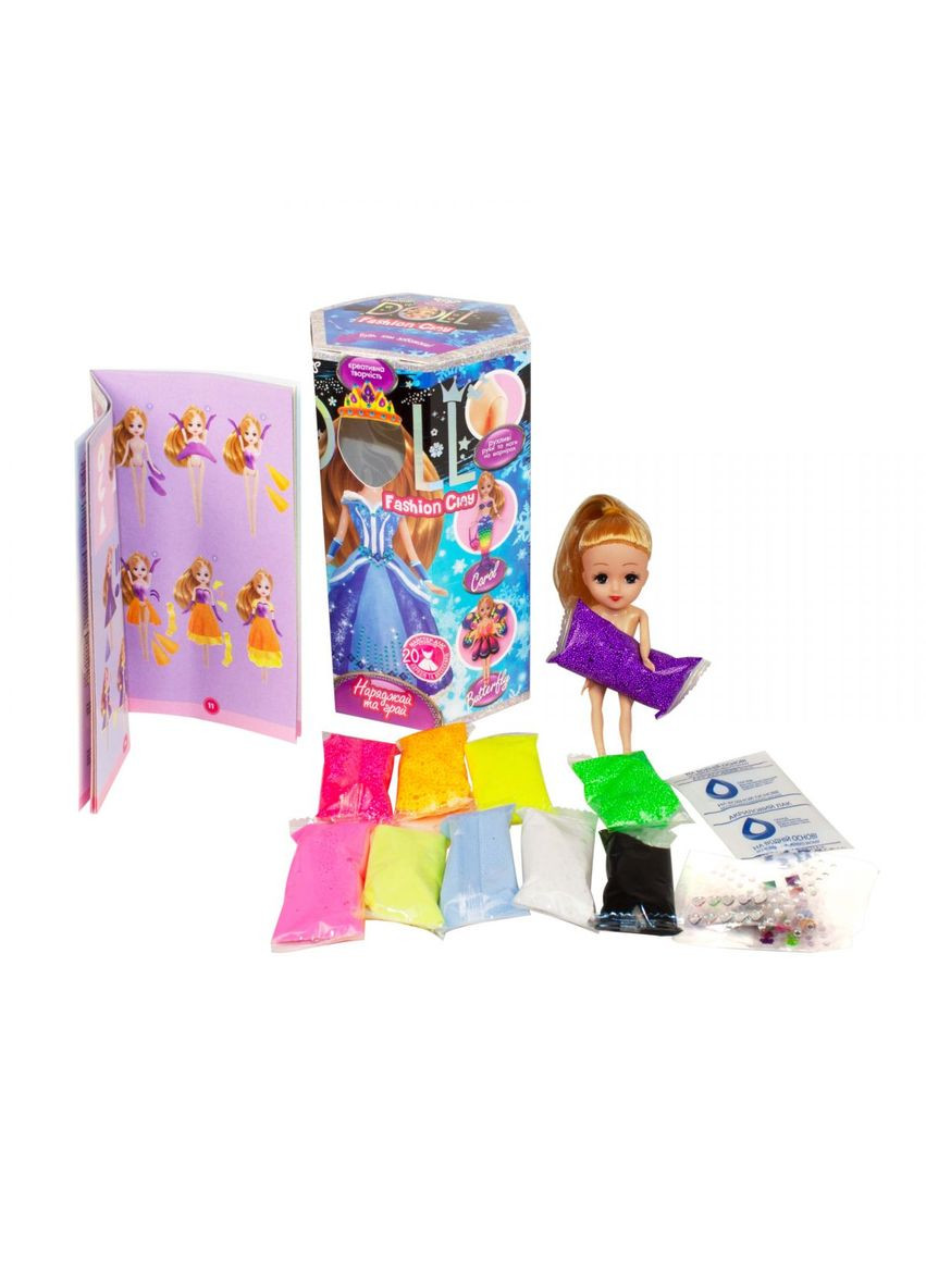 Набор креативного творчества "Princess Doll", маленькая (укр) Dankotoys (290850286)