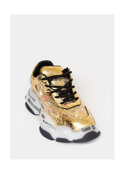 Кросівки CLJD золоті демісезони (366546157)