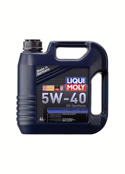 Моторна олива Optimal Synth 5W40 4л Liqui Moly (303281362)