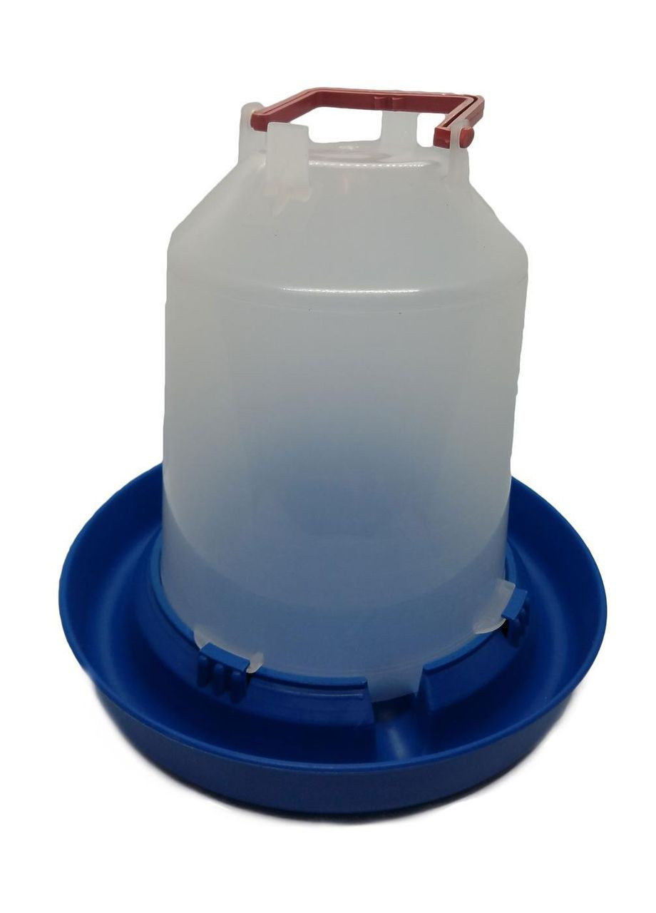 Поилка на 6 л вакуумная для птицы с пластиковой ручкой ( ) No Brand (368711121)