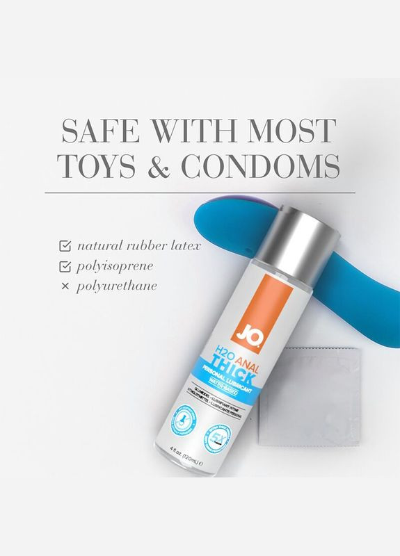 Анальна змазка ANAL H2O — THICK (240 мл) на водній основі System JO (297587028)