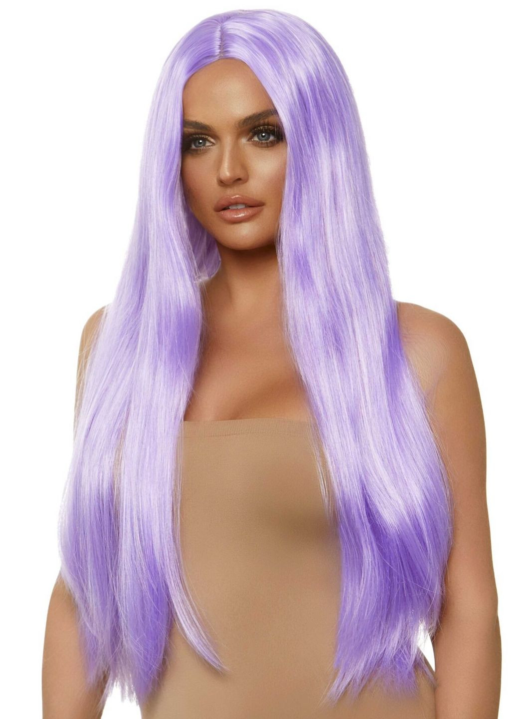 Парик 33″ Long straight center part wig lavender Leg Avenue (289717681)