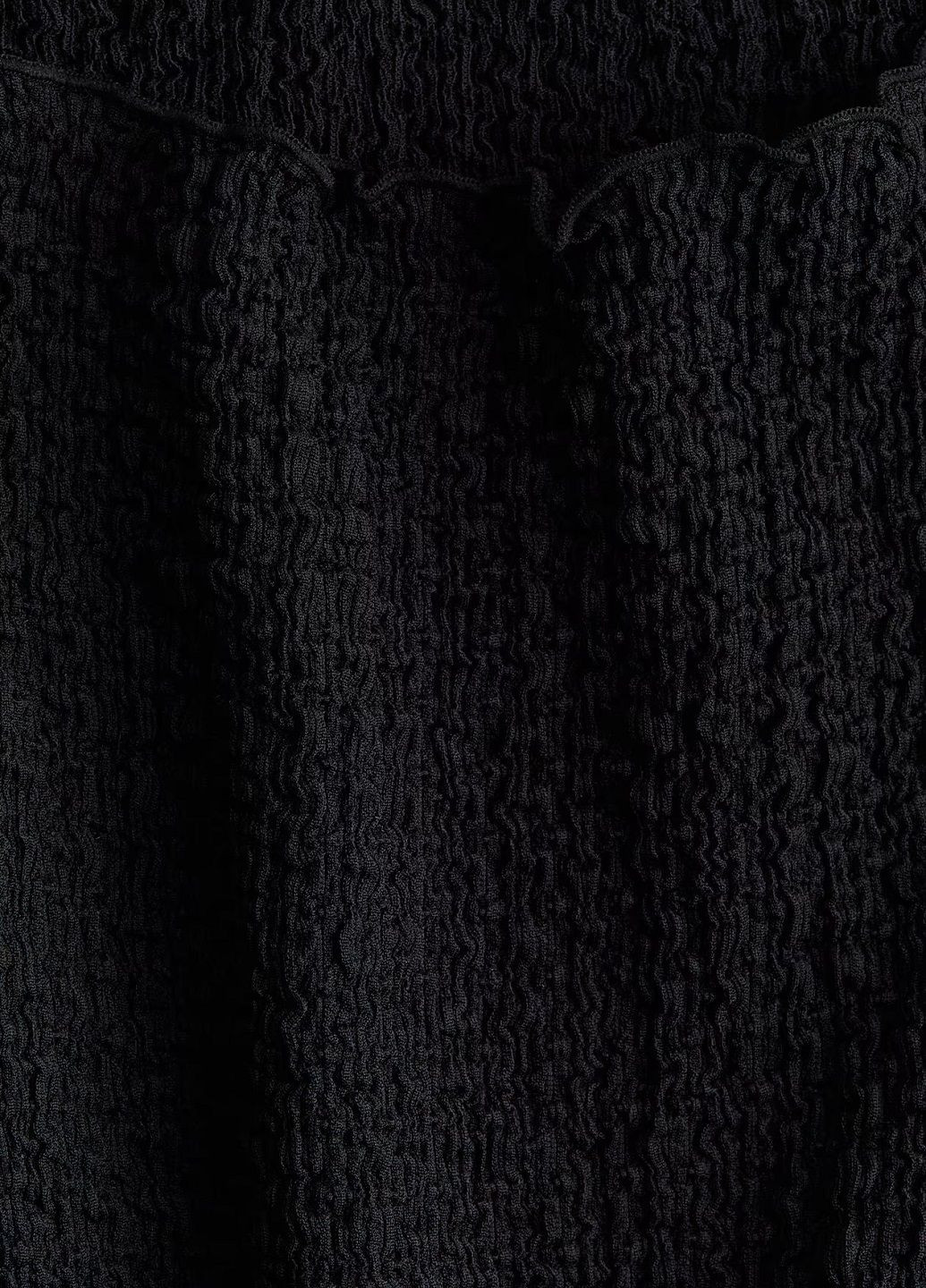 Чорна кежуал сукня H&M однотонна