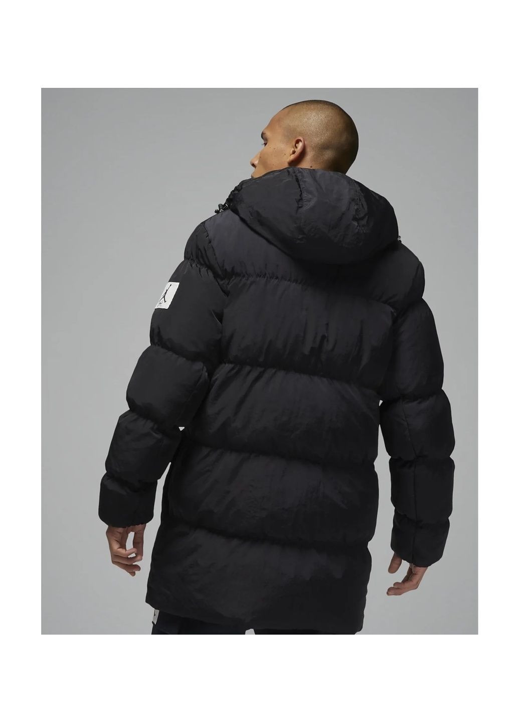 Чорна куртка чоловіча jordan m j ess stmt parka black dq7346-010 Nike