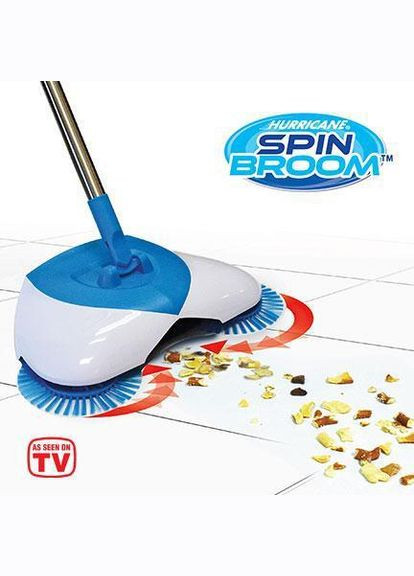Диво віник ураган Spin Broom Hurricane механічний віник As Seen On TV (363321125)