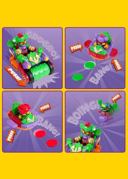 Ігровий набір «Kazoom Kids» S1 – Спайкролер Кактус SuperThings (290111094)