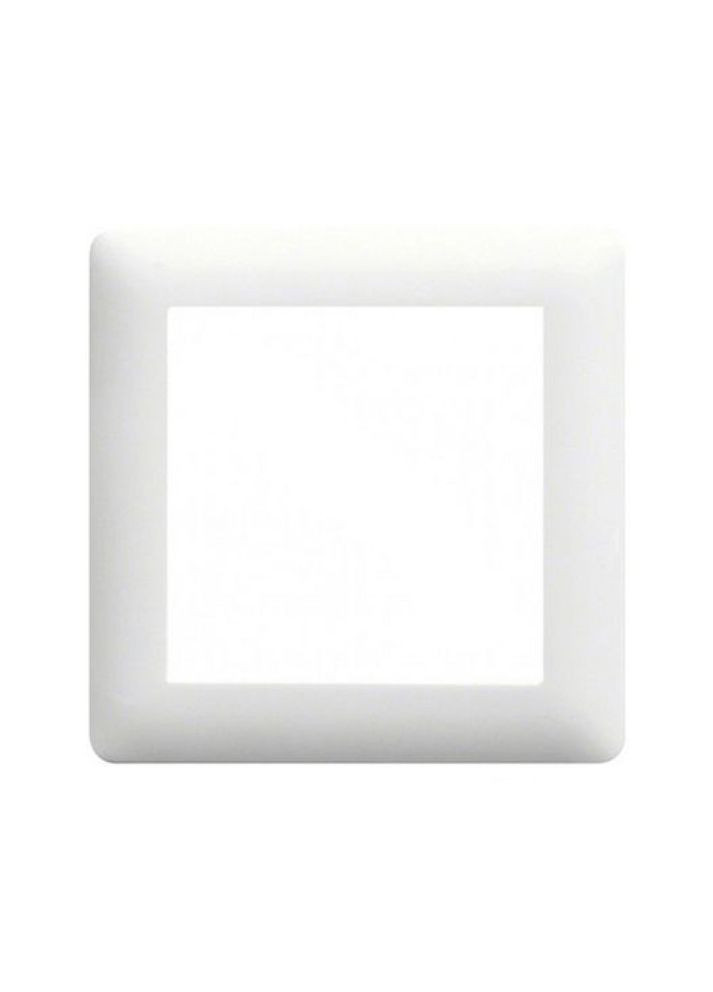 Одинарная Рамка 1X Lumina-Soul WL5010 белая (10626) Hager (295036701)