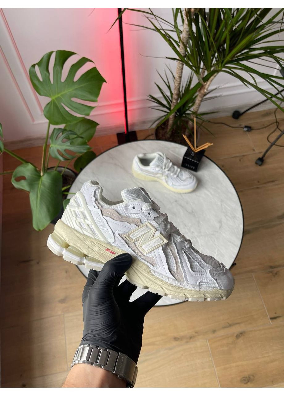Білі Осінні кросівки чоловічі і жіночі new balance 1906d white beige | нью беланс 1906d білі бежеві No Brand