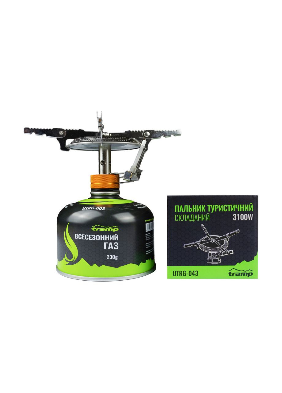 Комплект Пальник UTRG-043 + Картридж 230гр UTRG-003 Tramp (366220700)