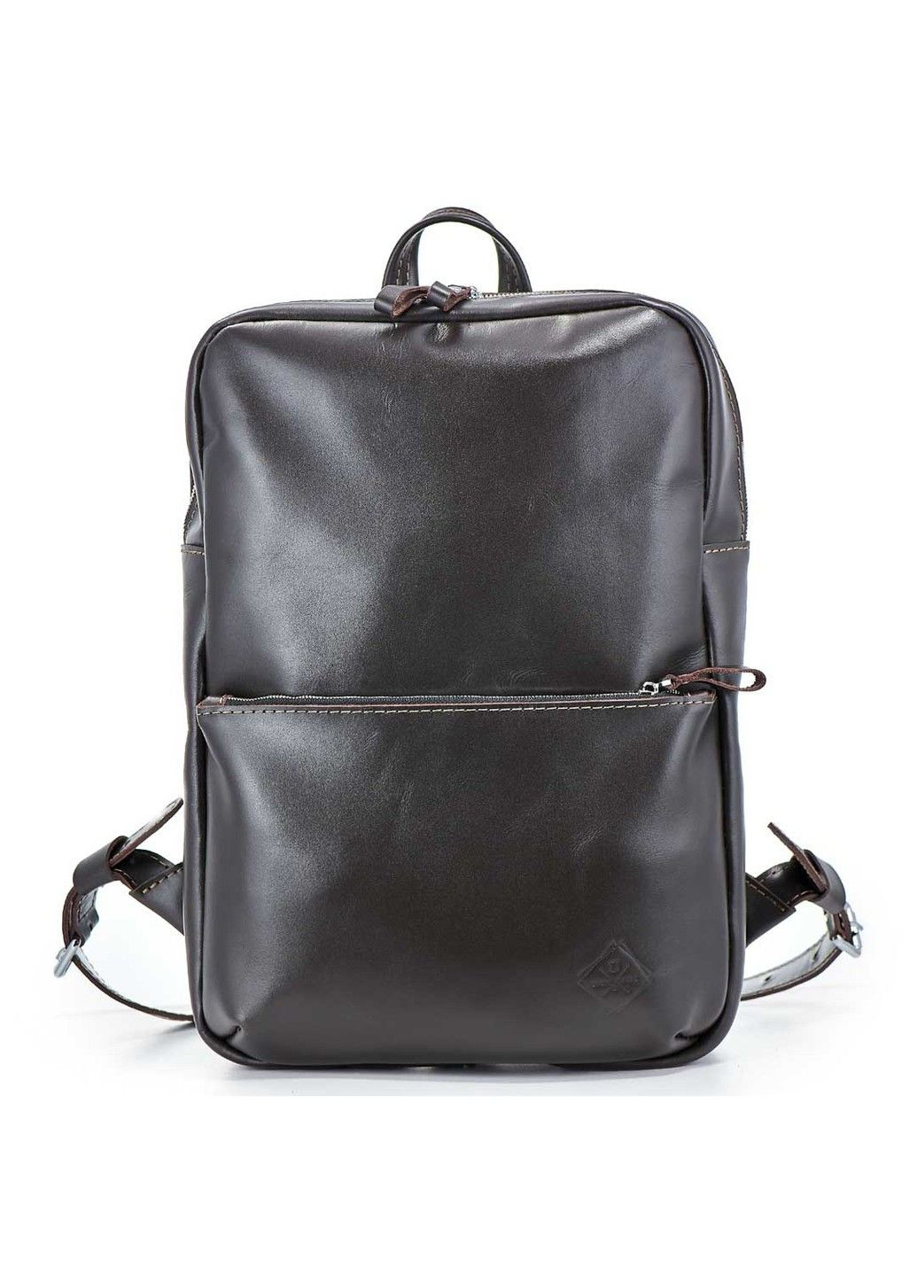 Кожаный рюкзак Nomad черный M Skin and Skin (285718946)