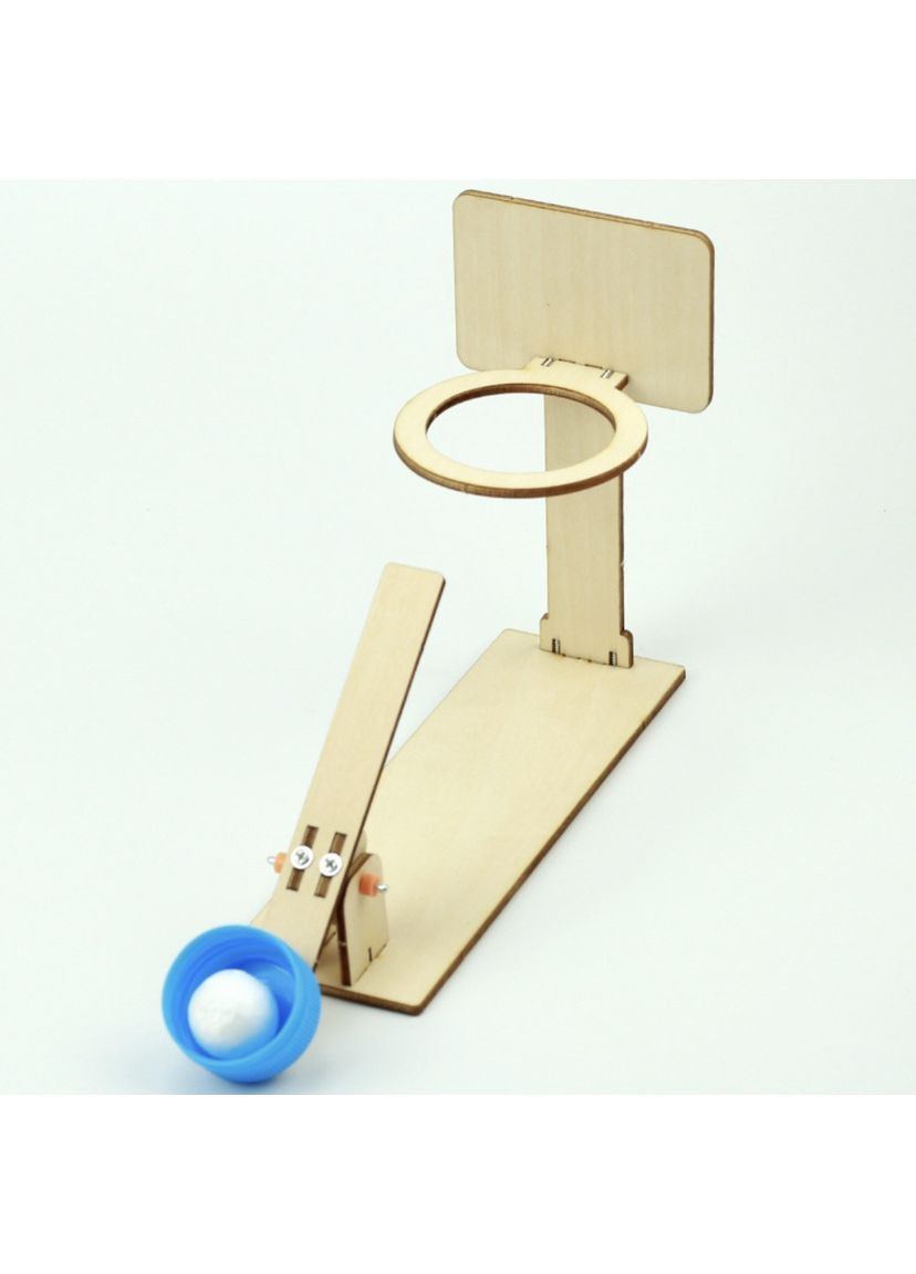 Розвиваючий науковий конструктор DIY "Настільний баскетбол" механічний China (366874927)