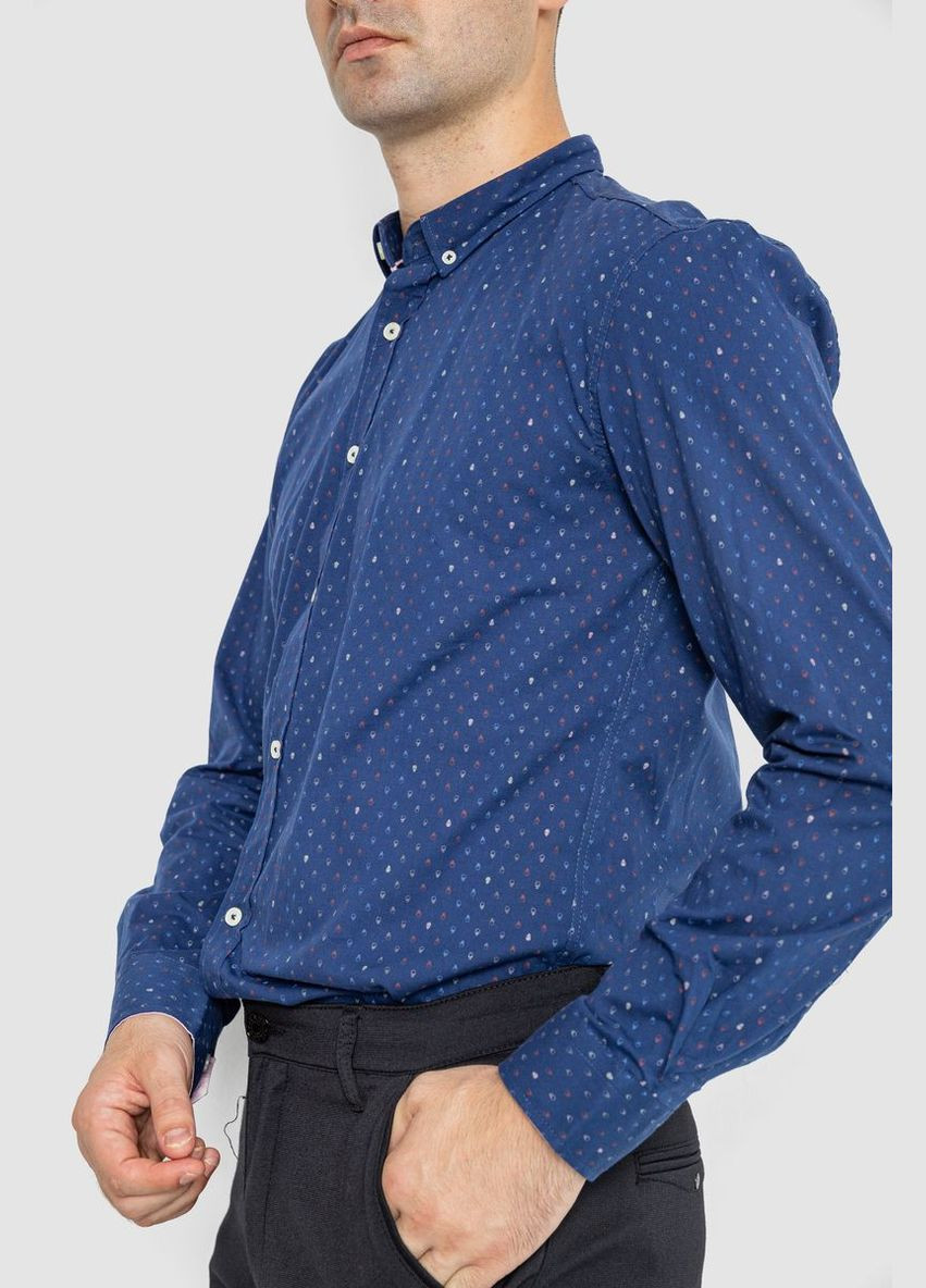 Синяя рубашка Ager