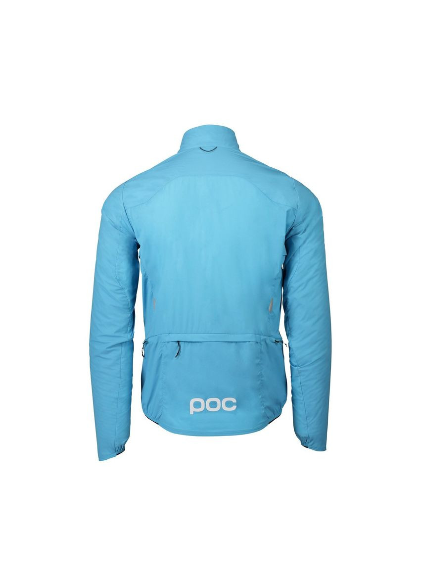 Блакитна демісезонна велокуртка pro thermal jacket POC