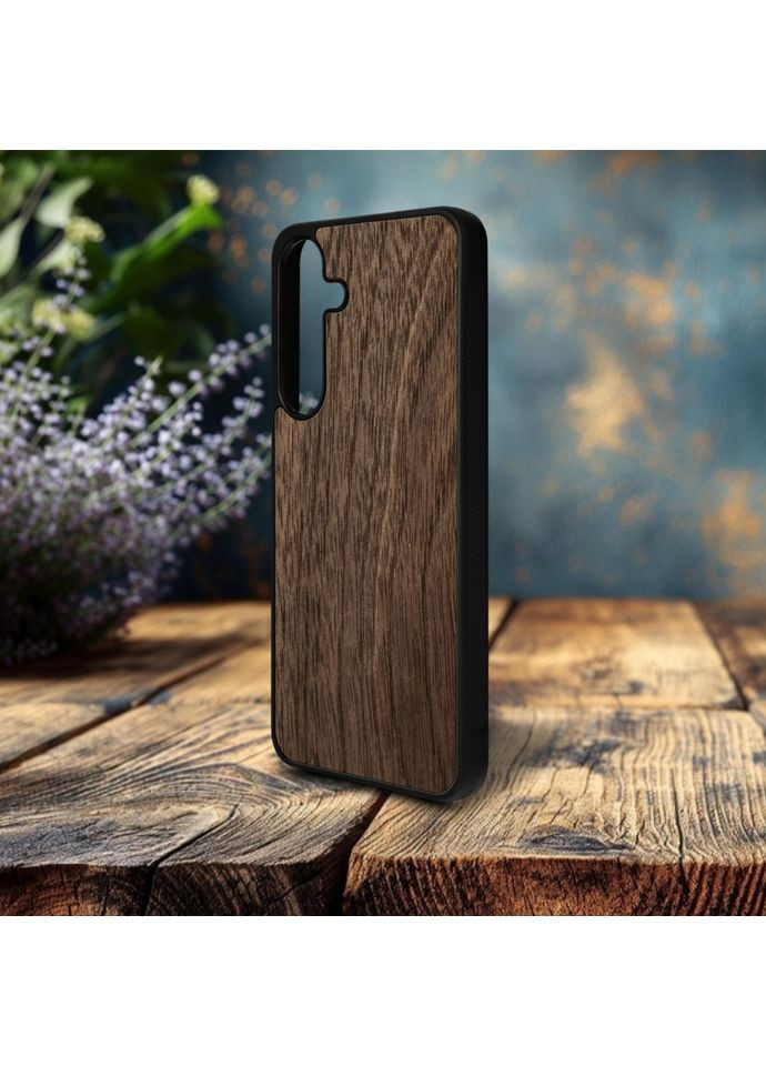 Накладка SkinBacker Wood для Samsung Galaxy S24 Plus Американский орех (79595) Stenk (359472705)