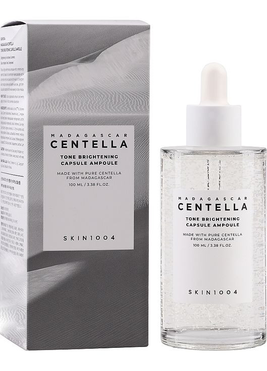 Осветительная ампульная сыворотка Madagascar Centella Tone Brightening Capsule Ampoule 100ml (1120231-104383) SKIN1004 (368650425)