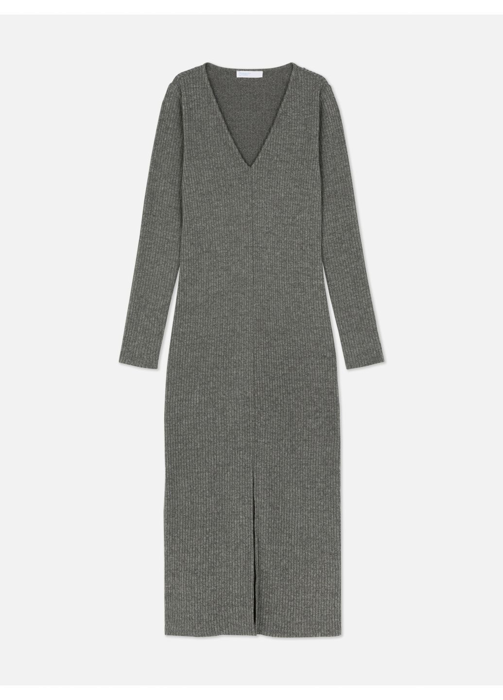 Серое платье демисезон,серый меланж, Primark