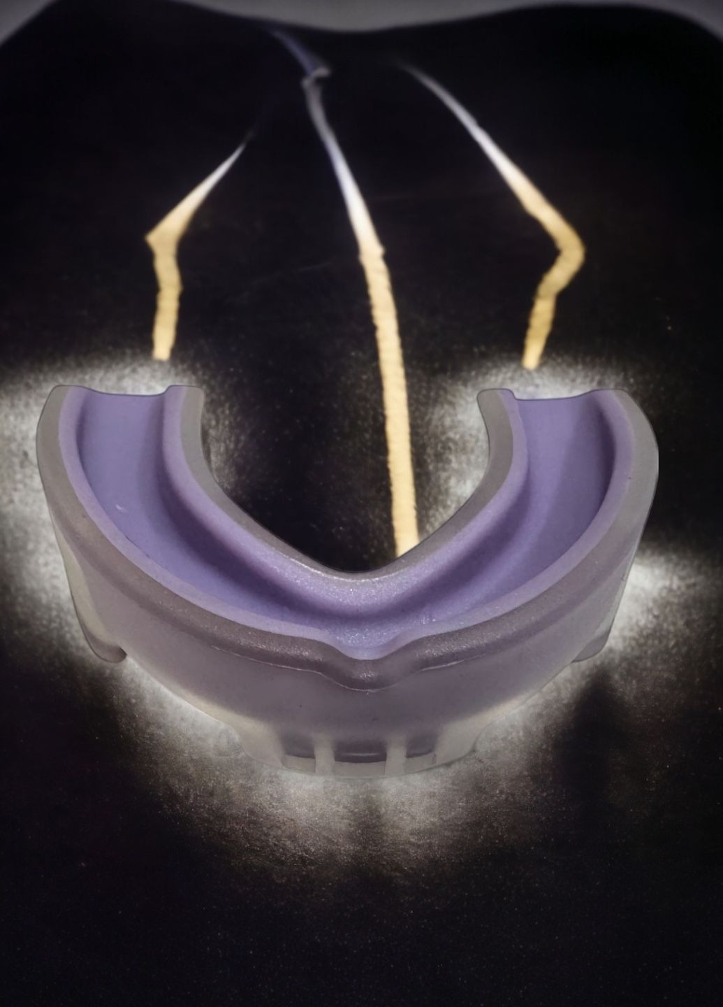 Капа для бокса боксерская мма боксу капу боксеров бокс GDragon Sport на зубы термопластик трехслойная Фиолетовая 1_1_L_4 No Brand (322456187)