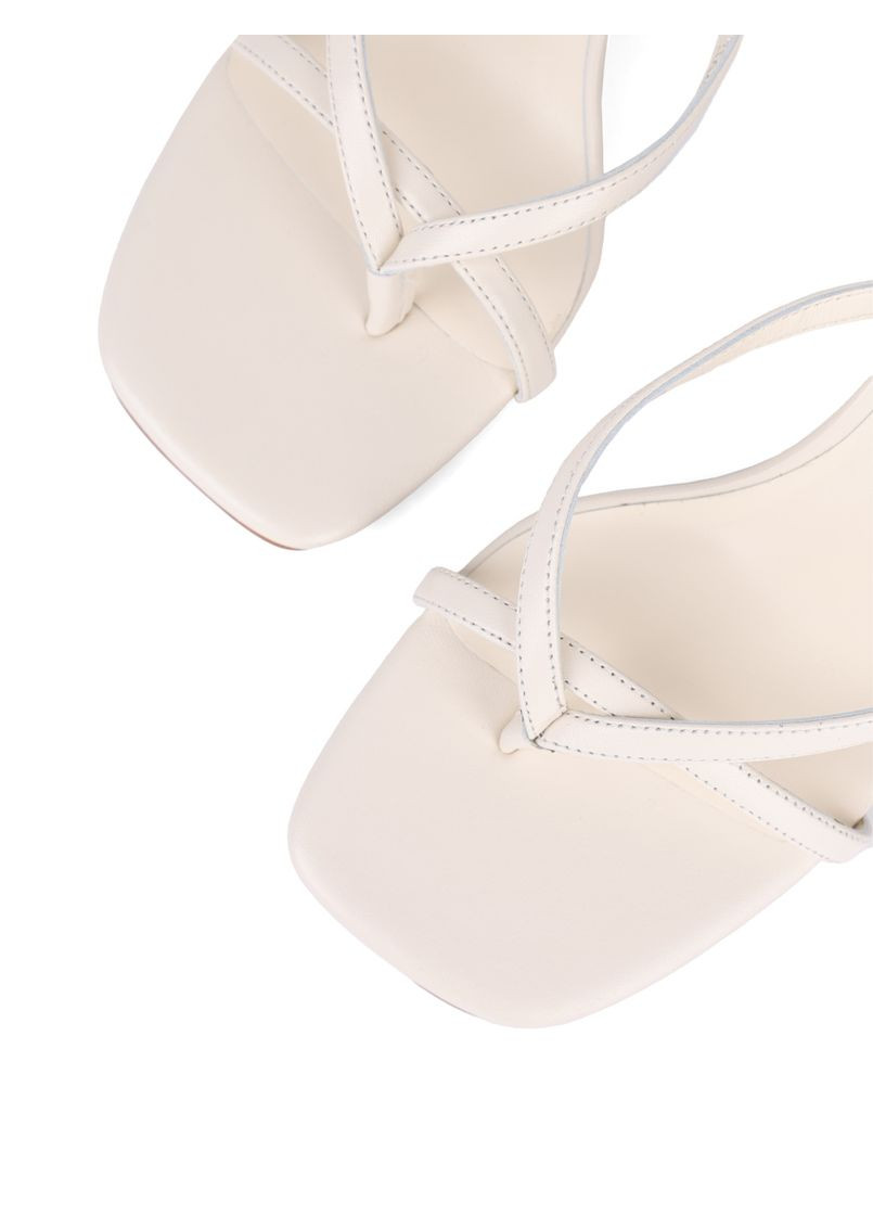 Жіночі Босоніжки YD948-12 Рисовий Шкіра MIRATON (330179712)