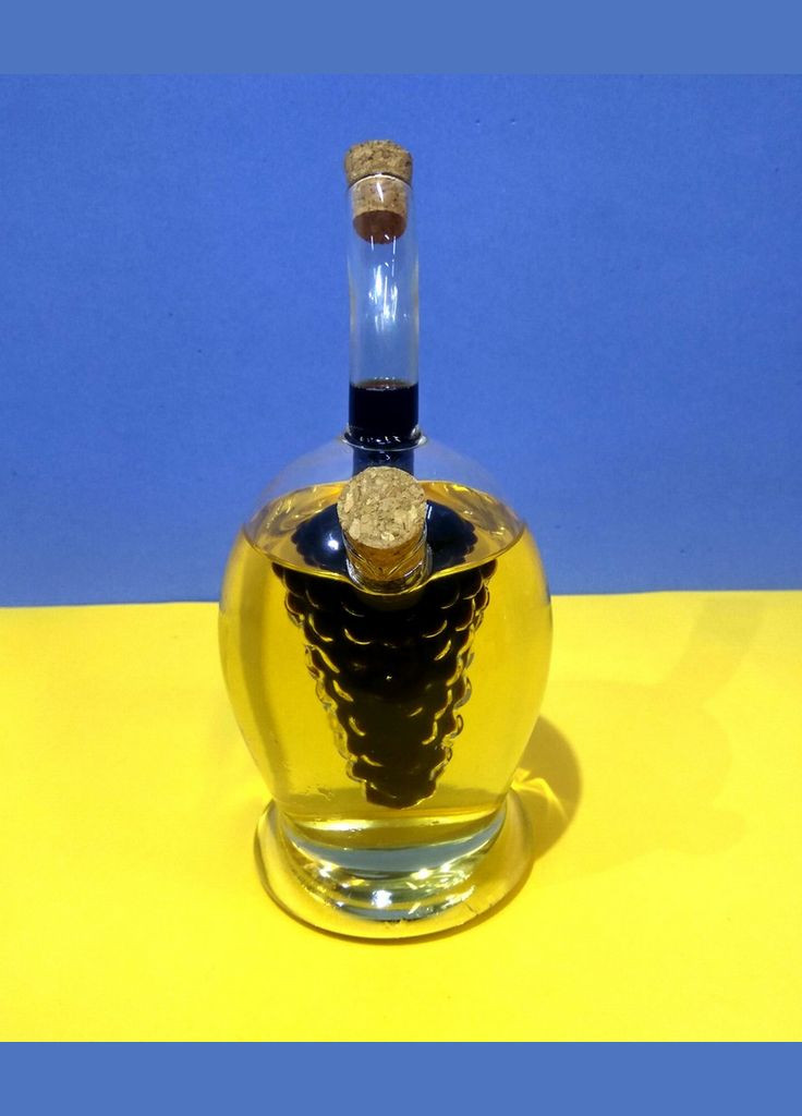 Соусник с двойными стенками "Виноград" с наклонным горлышком No Brand 1765 (329882436)