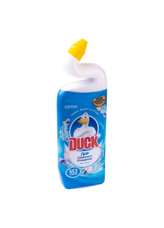 Засіб для чищення унітазу гель Туалетне Каченя Морський 500 мл. Duck (340110313)