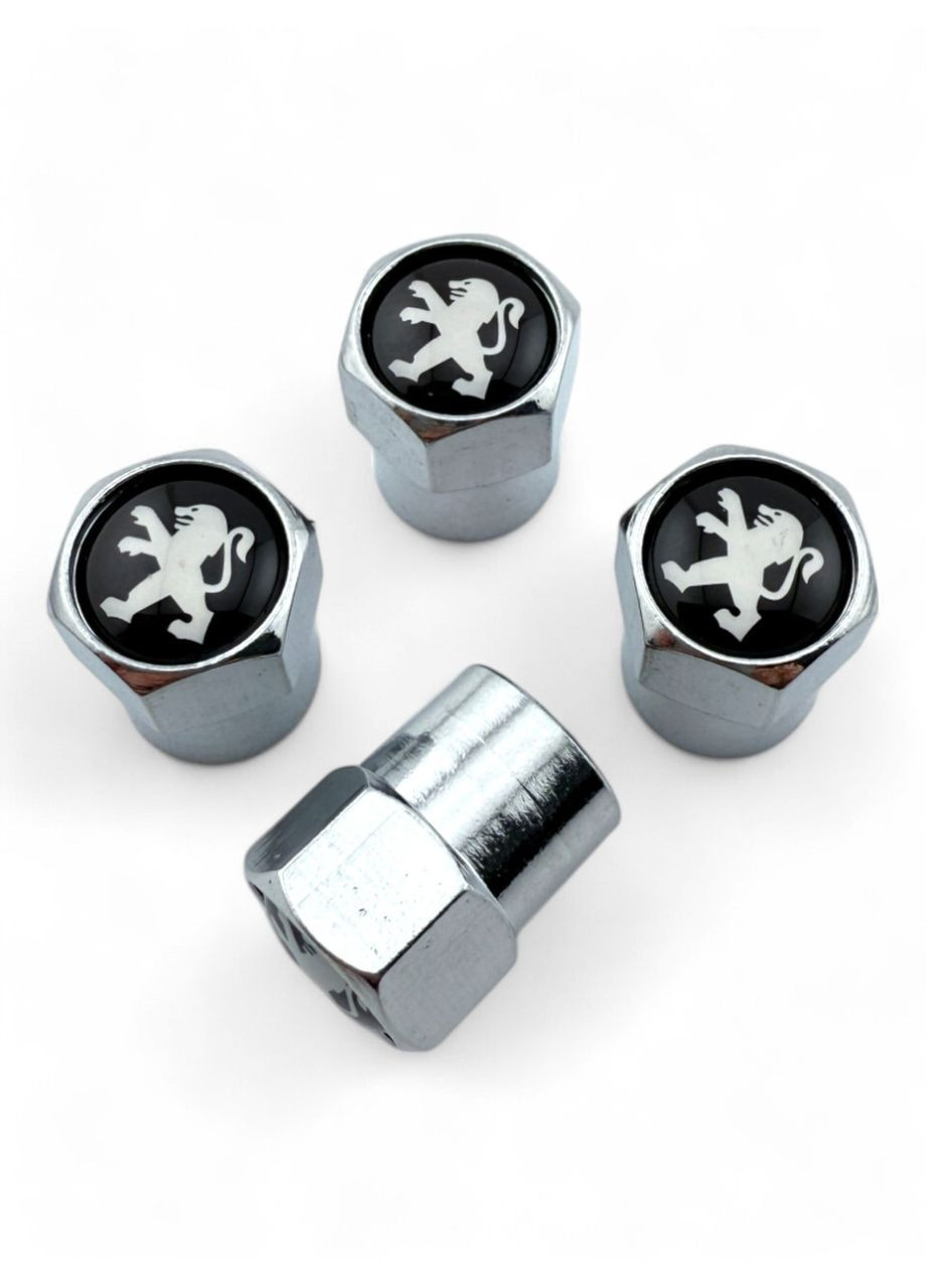 Ковпачки на ніпель металеві (4 шт.) Peugeot (354698754)