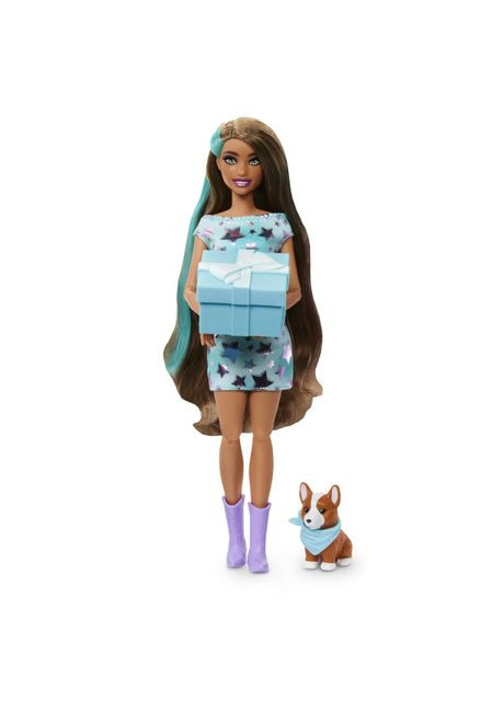 Лялька Party unboxed у бірюзових тонах (JFG72) Barbie (366979172)