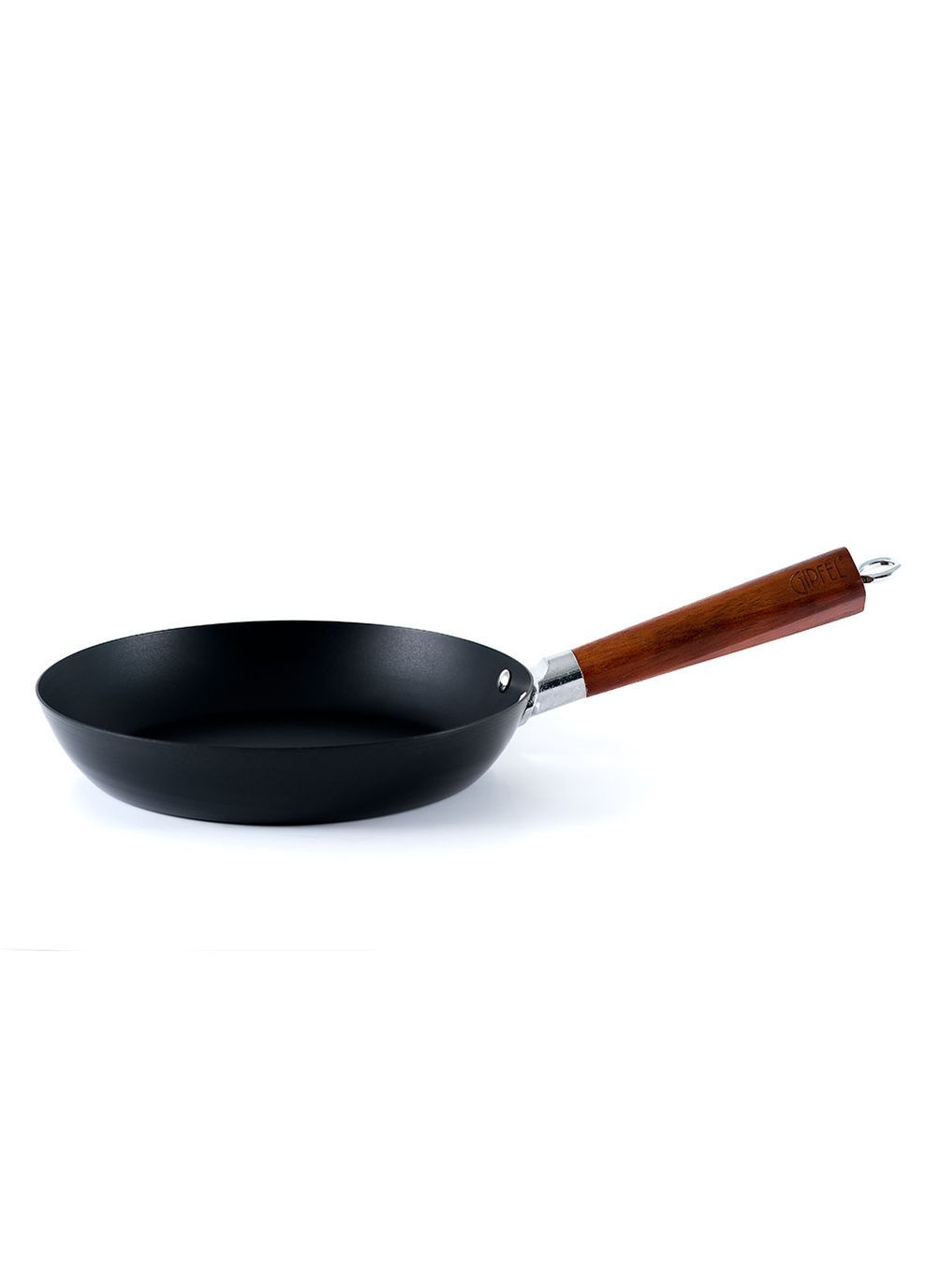 Сковорода PROBA 24см із вуглецевої сталі дерев`яною ручкою та Gipfel (268735451)