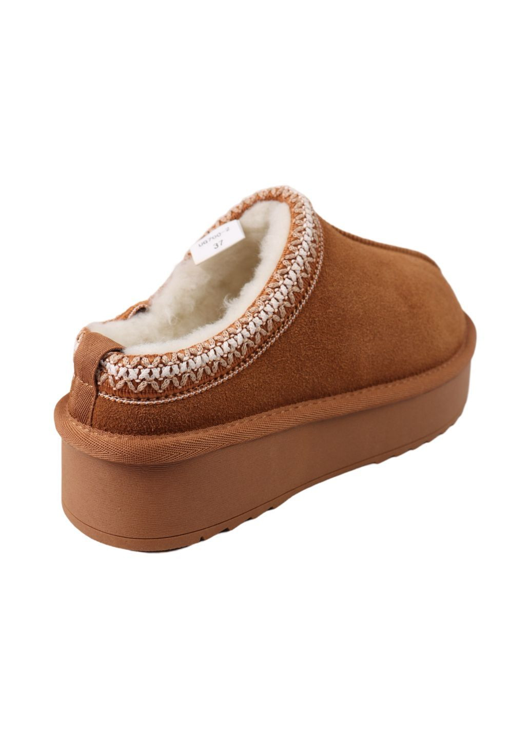 Угги жіночі руді натуральна замша Fashion 169-25ZSHS (315609787)