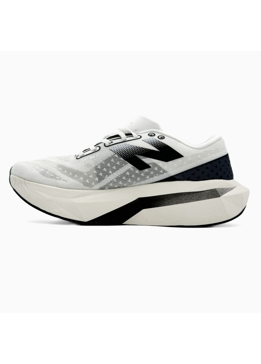 Чорні Осінні кросівки чоловічі new balance sc elite v4 white / black нью беланс No Brand